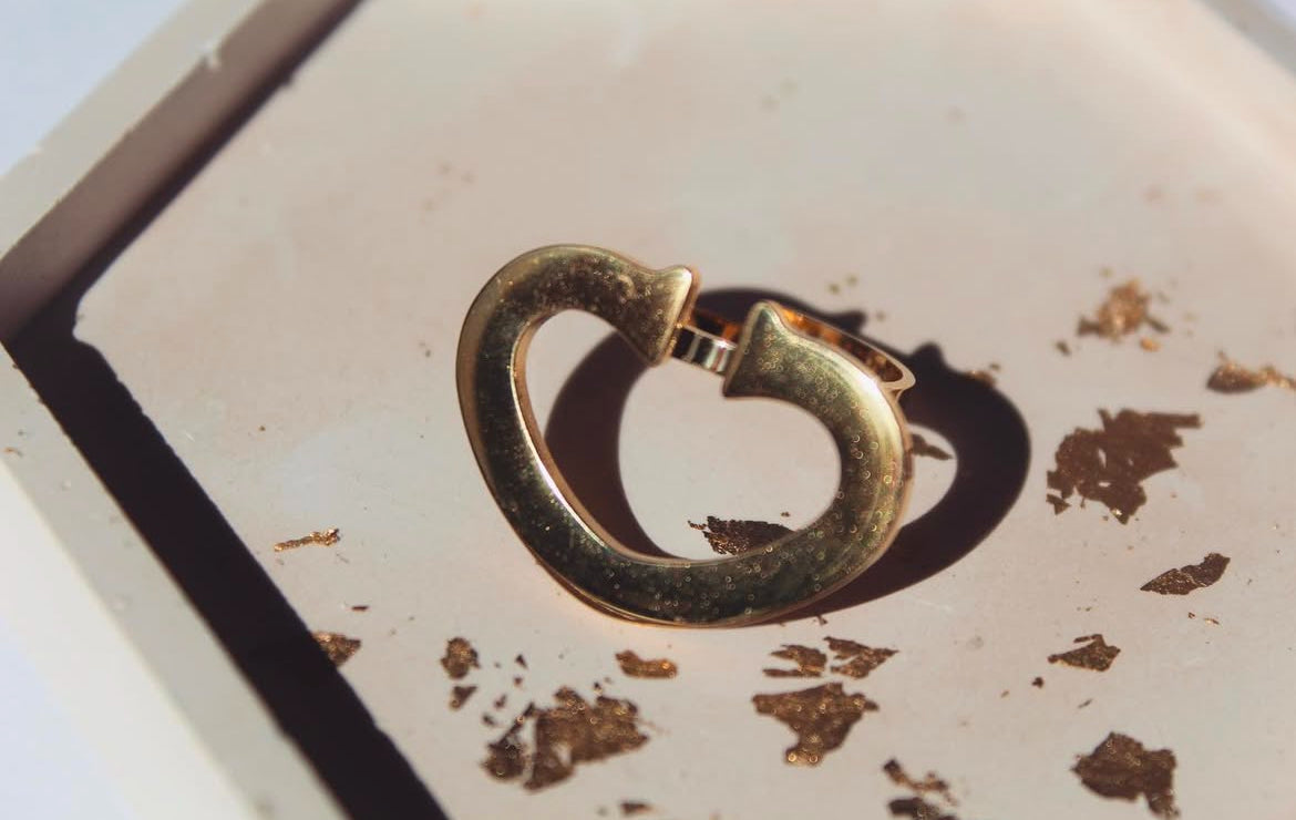 Lazeta heart ring